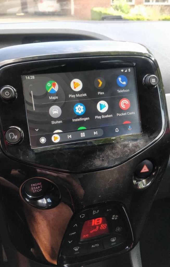 Toyota aygo | peugot 108 | citroen c1 scherm appel carplay, Ophalen of Verzenden, Zo goed als nieuw