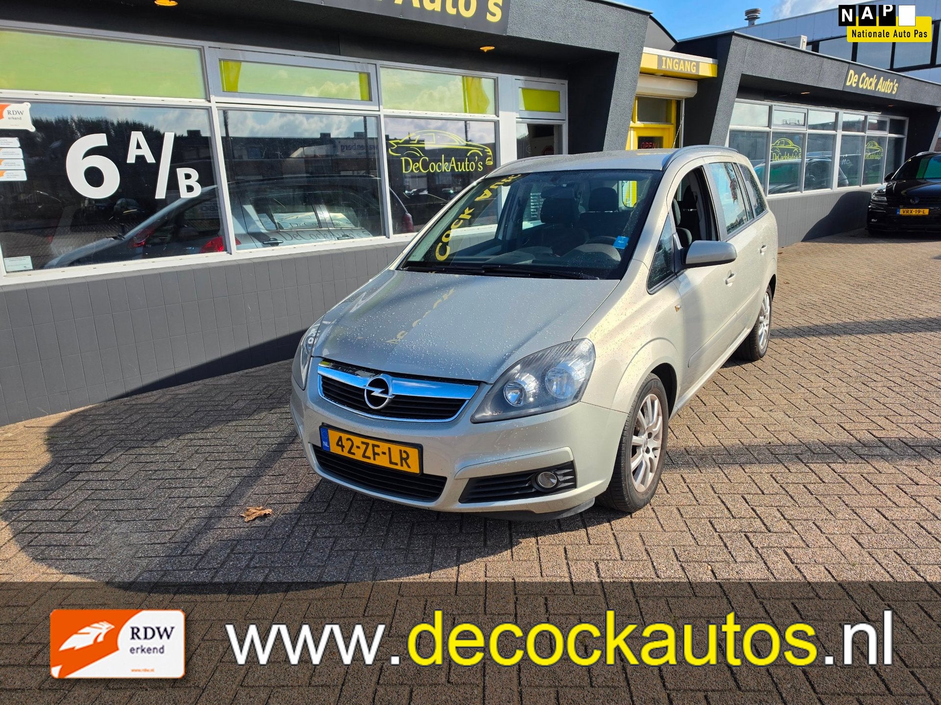 Opel Zafira 2.2 Temptation/TREKHAAK, Auto's, Voorwielaandrijving, Gebruikt, 4 cilinders, 150 pk