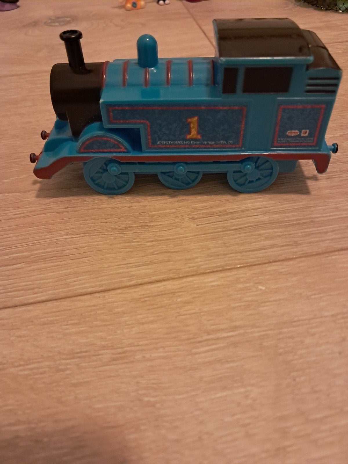 Thomas de trein en een race auto, Ophalen, Zo goed als nieuw