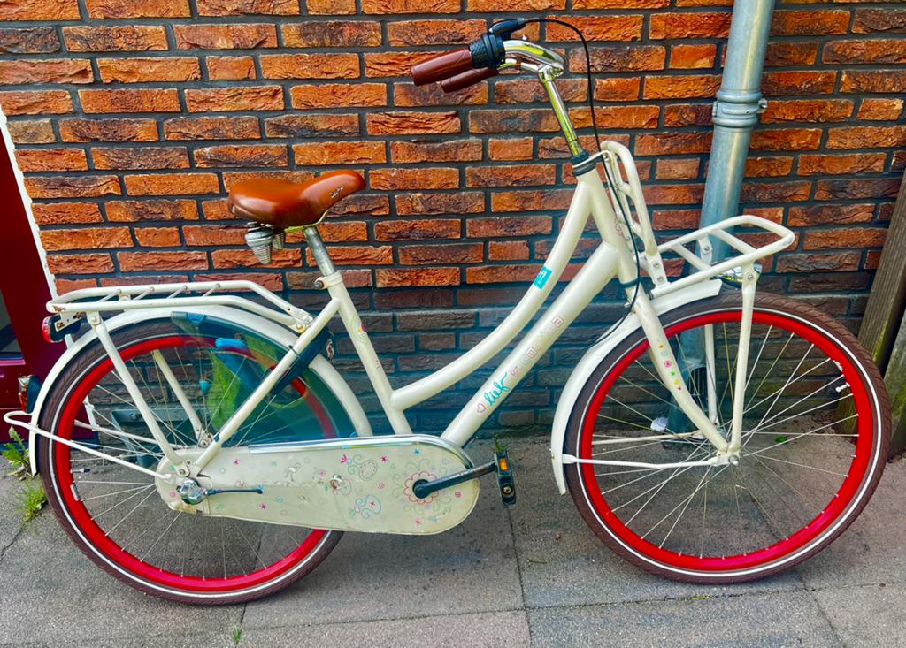 Meisjes fiets merk CORTINA LIEF maat 26” , 3X versnelling, Terugtraprem, Versnellingen, Zo goed als nieuw, Ophalen