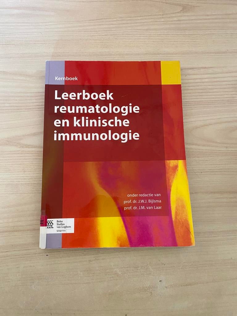 Leerboek reumatologie en klinische immunologie, Boeken, Ophalen of Verzenden, Gelezen