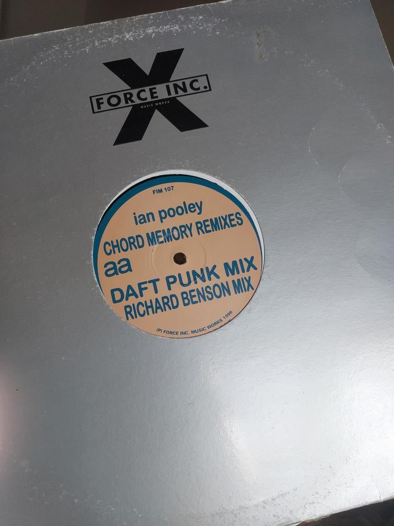 Ian Pooley - Chord Memory Daft Punk remix. 12", Cd's en Dvd's, Vinyl | Dance en House, Ophalen of Verzenden, Gebruikt, 12 inch