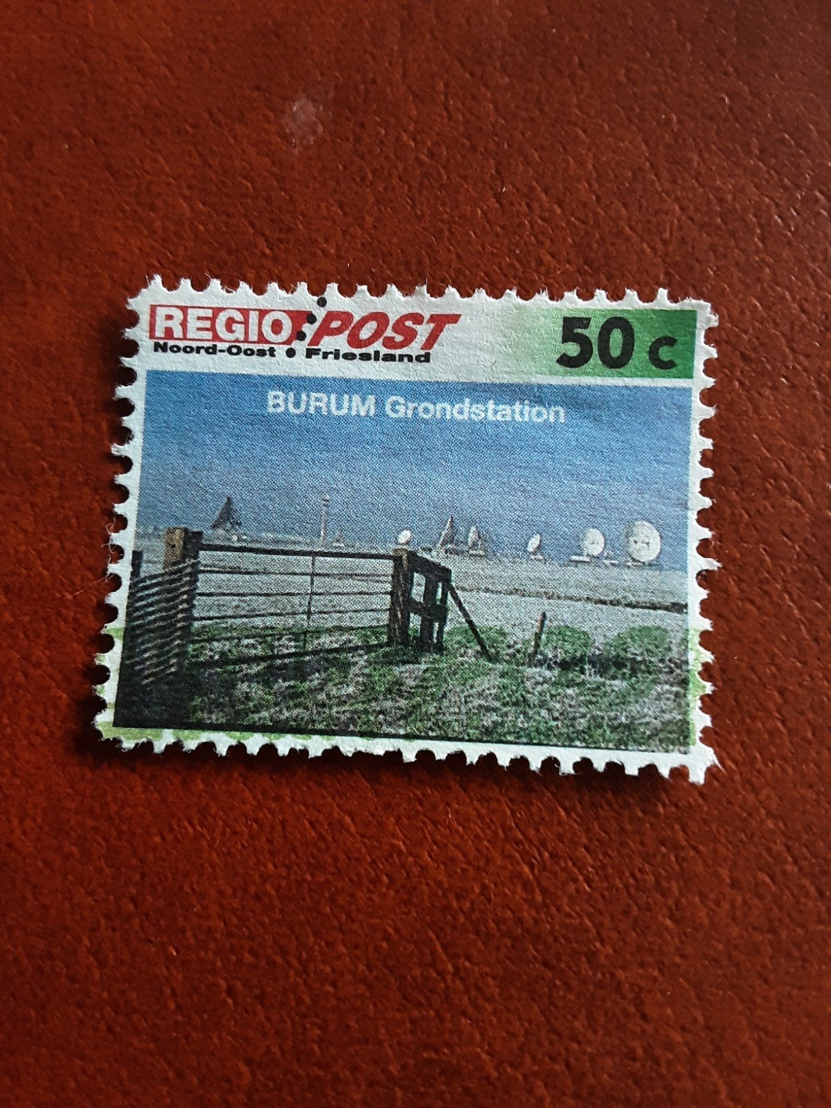 Regiopost.  Grondstation Burum ( gest), Postzegels en Munten, Ophalen of Verzenden