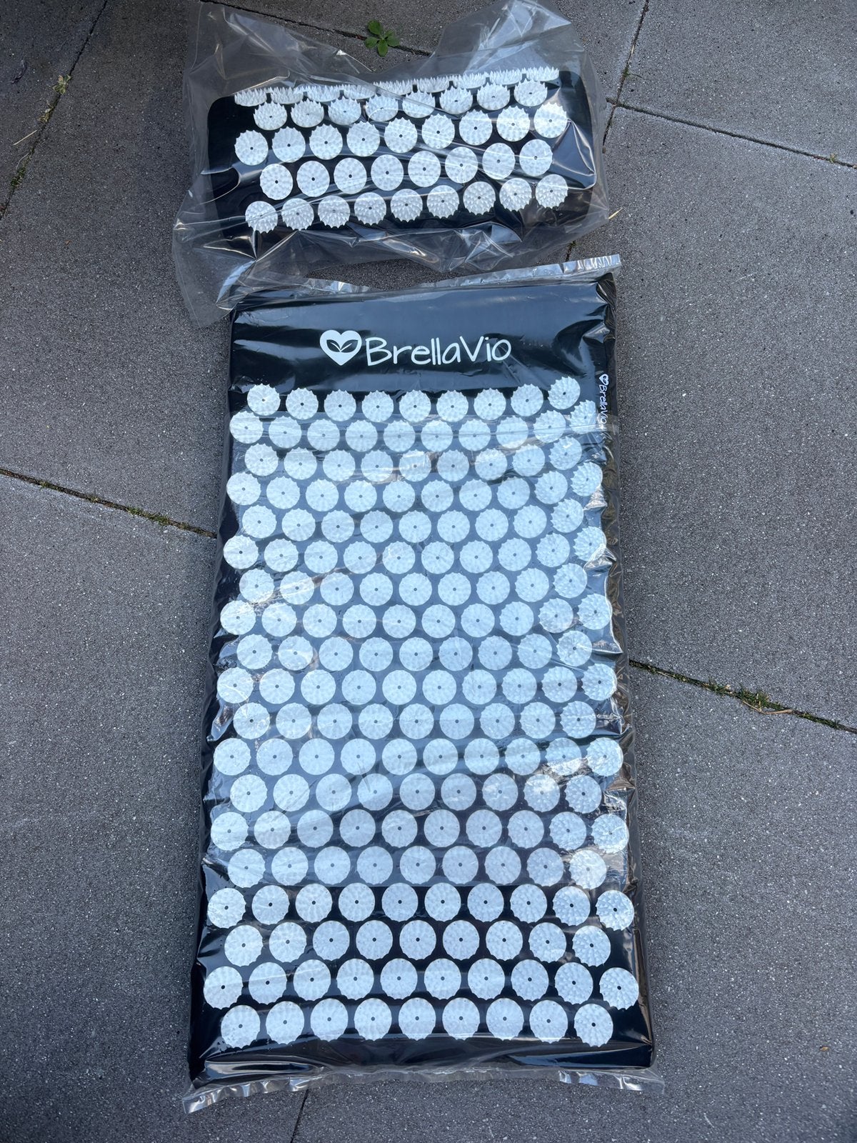 Nieuwe BrellaVio acupressuur spijkermat en hoofdkussen, Ophalen of Verzenden, Nieuw, Overige typen