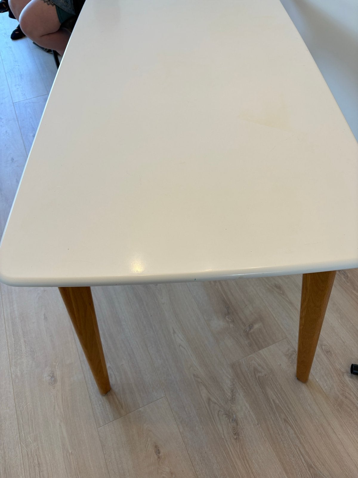 Mooie eettafel van Made punt com in goede staat, 100 tot 150 cm, Zo goed als nieuw, Vier personen, Rechthoekig
