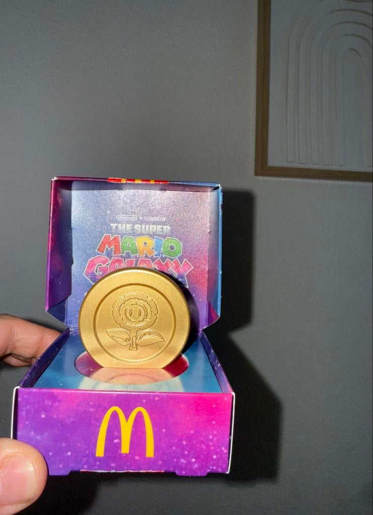 Super Mario Galaxy munt McDonald's, Ophalen, Nieuw, Jongen of Meisje