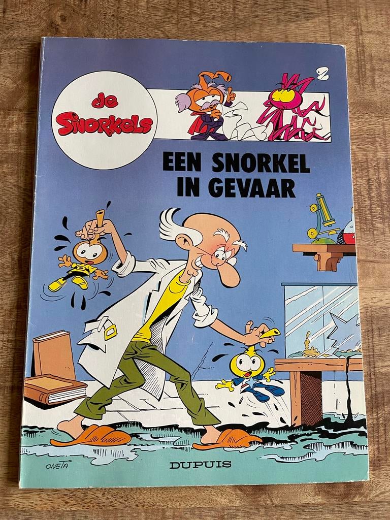 De Snorkels: Een Snorkel in Gevaar - Stripboek (1986), Boeken, Stripboeken, Eén stripboek, Ophalen of Verzenden, Gelezen
