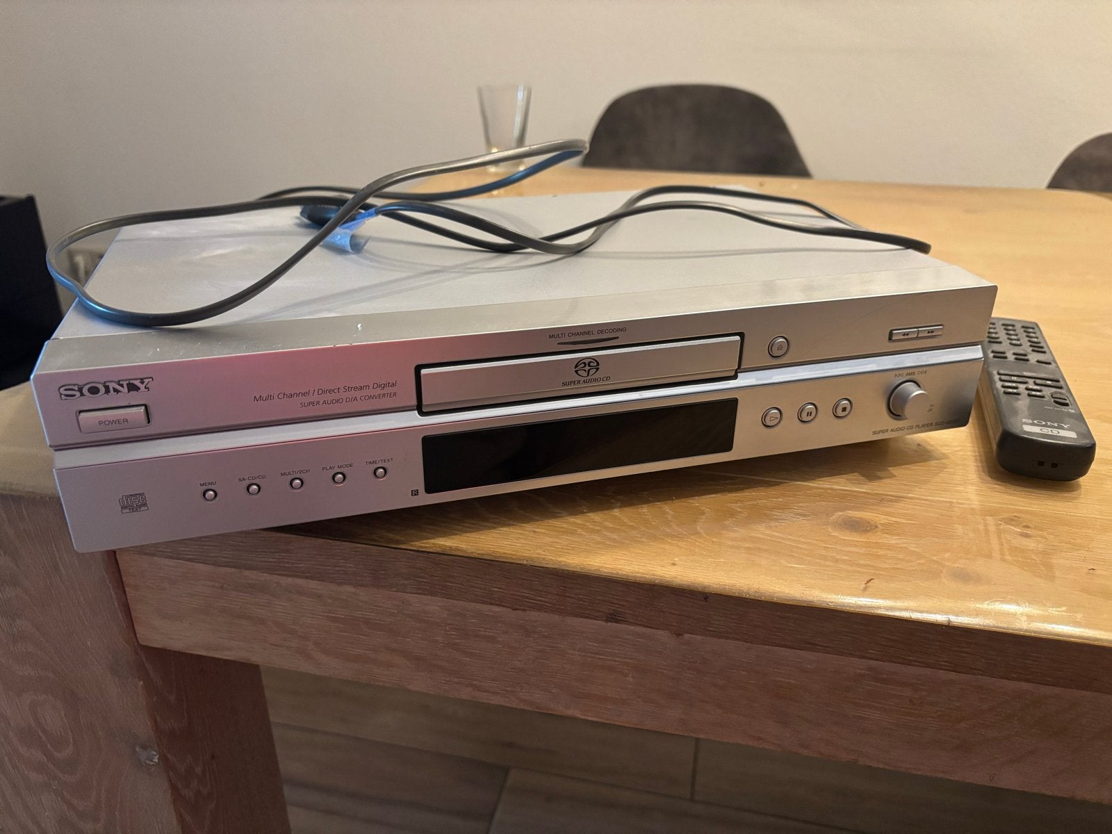 Sony Super Audio CD Speler SCD-XE597 met afstandsbediening, Ophalen, Niet werkend, Sony