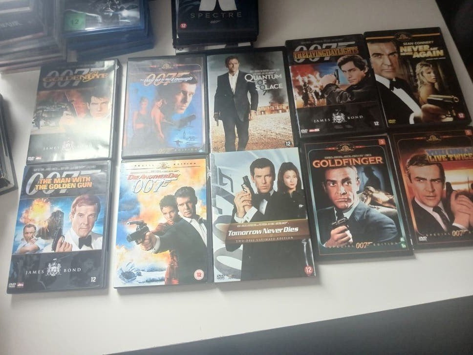 James Bond DVD Collectie - 16 Films, Cd's en Dvd's, Nederlands, Ophalen of Verzenden, Vanaf 12 jaar, Inclusief doosje