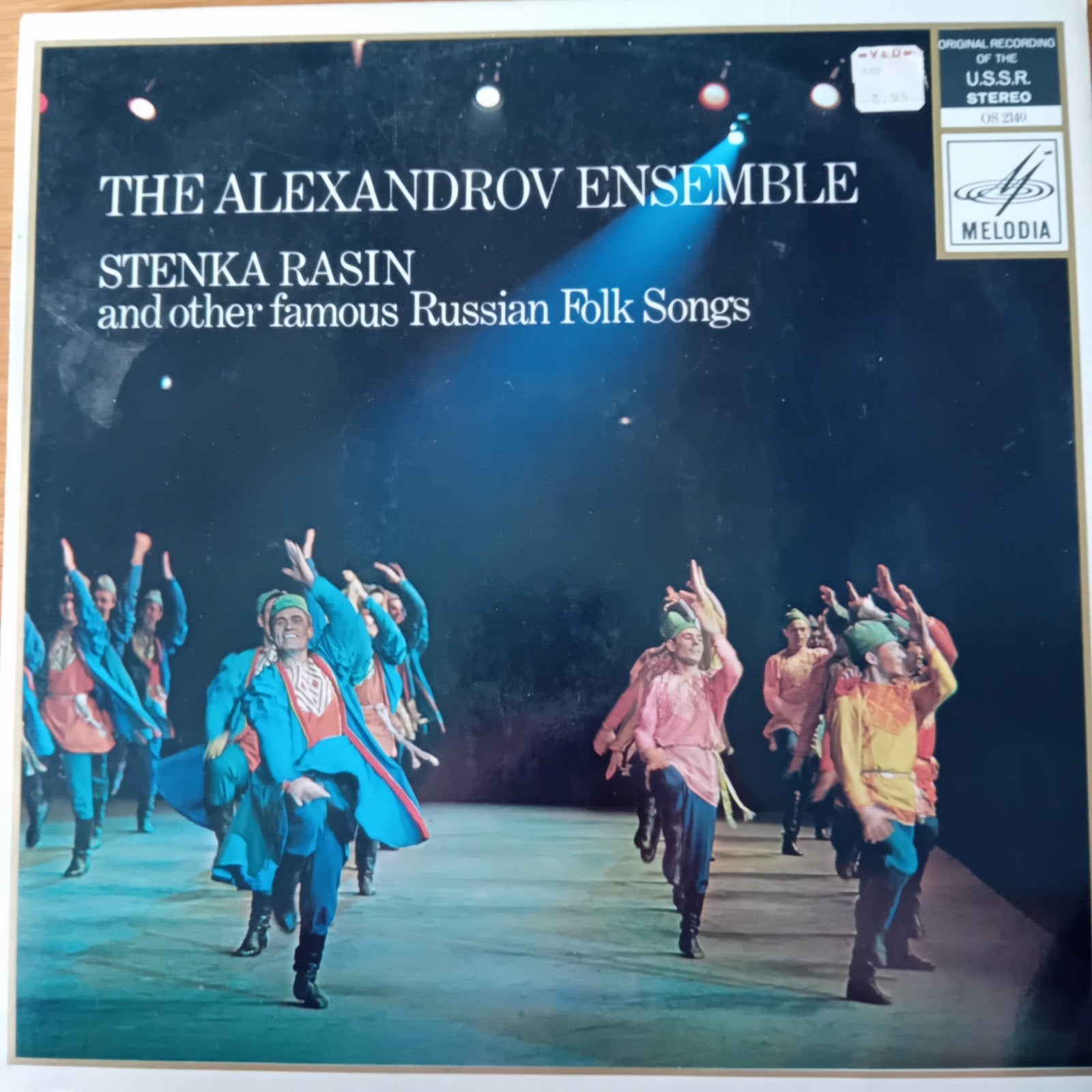 The Alexandrov Ensemble - Stenka Rasin (LP), Ophalen of Verzenden, Gebruikt