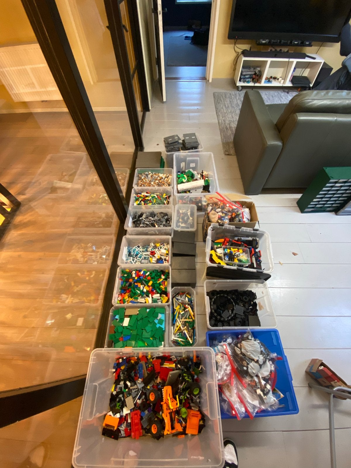 Grote partij goed onderhouden gesorteerde LEGO blokjes, Gebruikt, Inclusief extra onderdelen, Lego, Ophalen of Verzenden