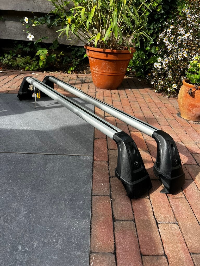 Originele Volkswagen Dakdragers voor Golf 7, Auto diversen, Ophalen, Gebruikt