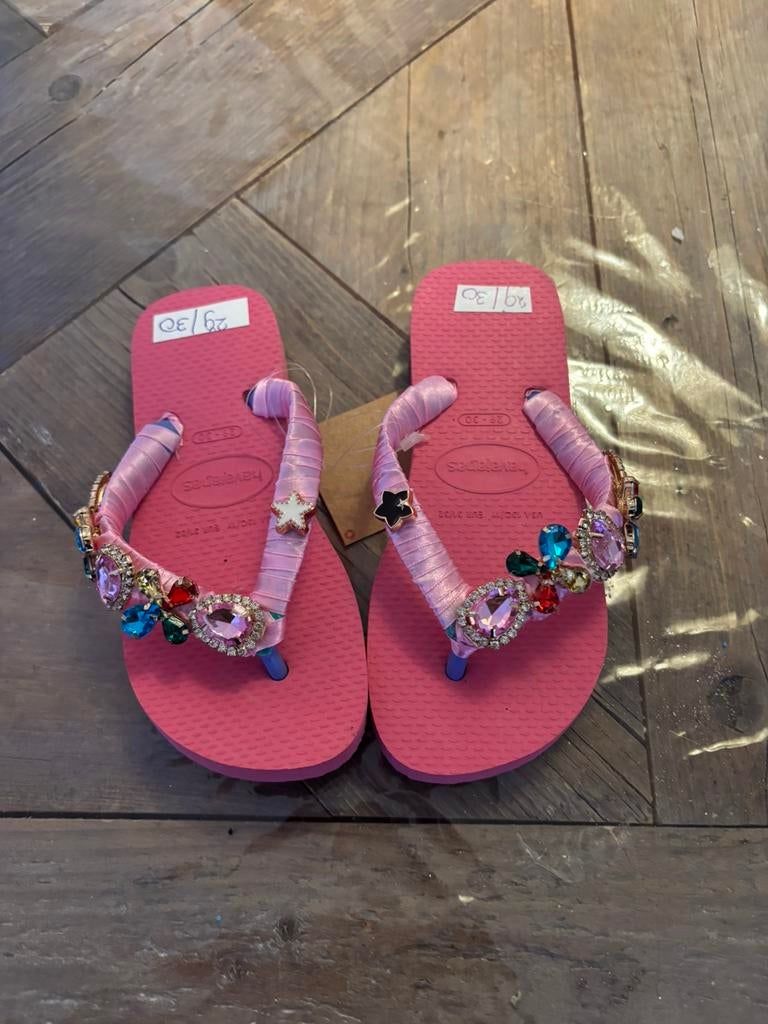 Havaianas met strass steentjes, Meisje, Overige typen, Nieuw, Ophalen of Verzenden