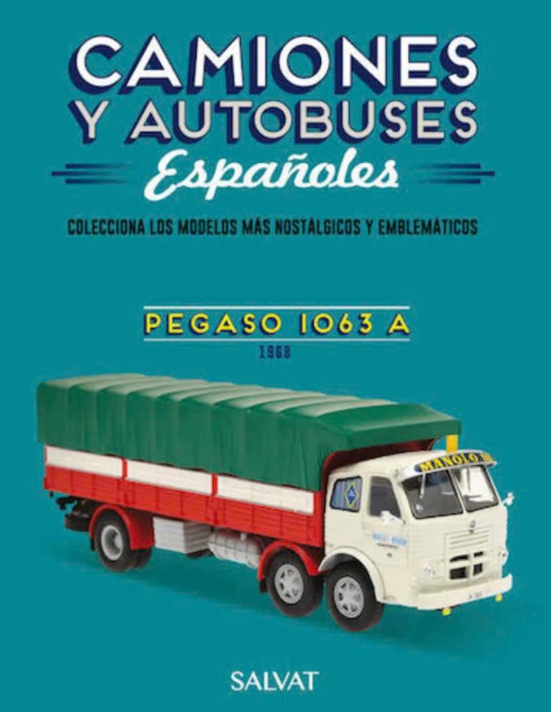 Pegaso 1063A '68 Manolo schaal 1/43 serie camion autobus # 2, Verzenden, Nieuw, Bus of Vrachtwagen, Overige merken