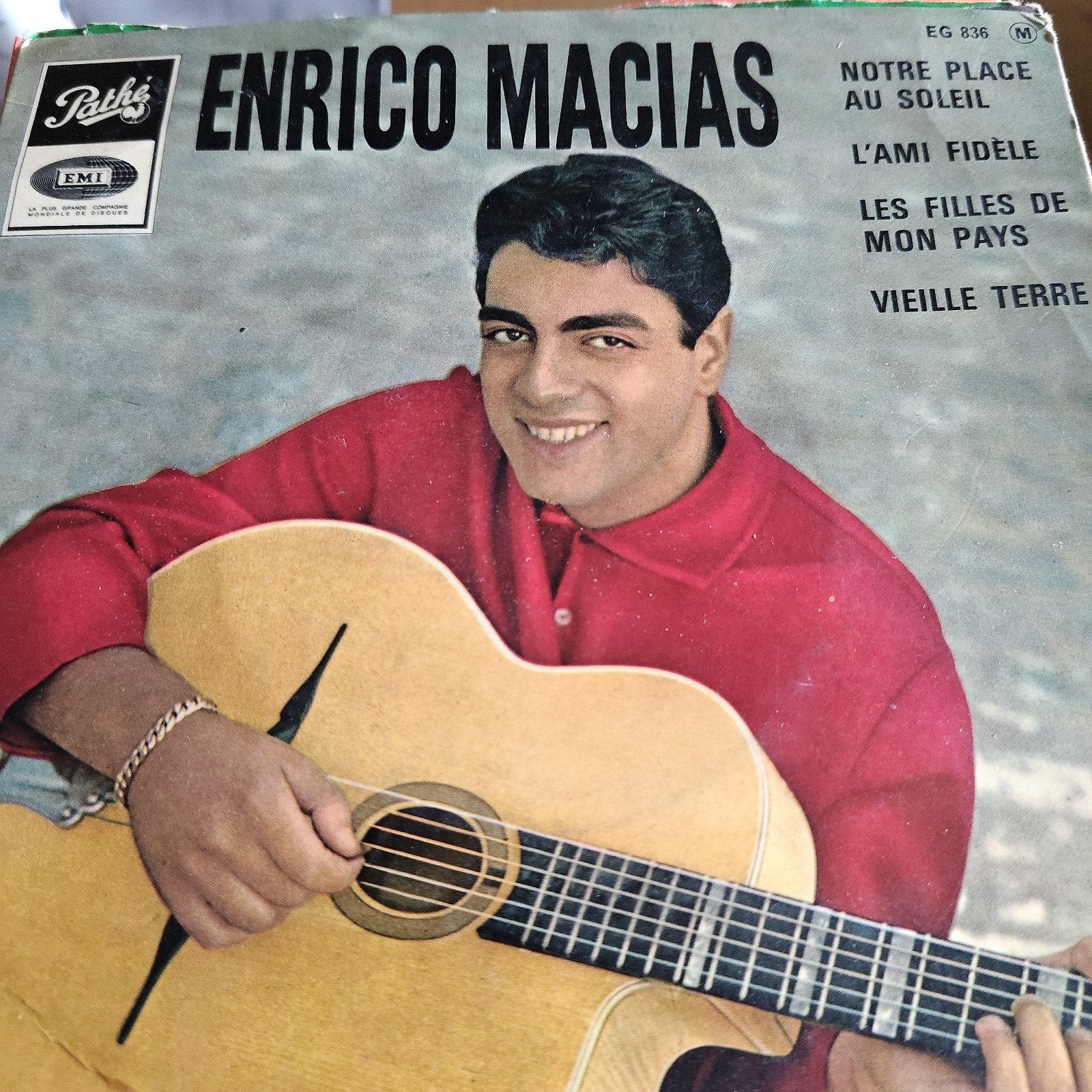 Enrico Macias - Notre Place Au Soleil EP (Vintage Vinyl), Gebruikt, Pop, 7 inch, Ophalen of Verzenden