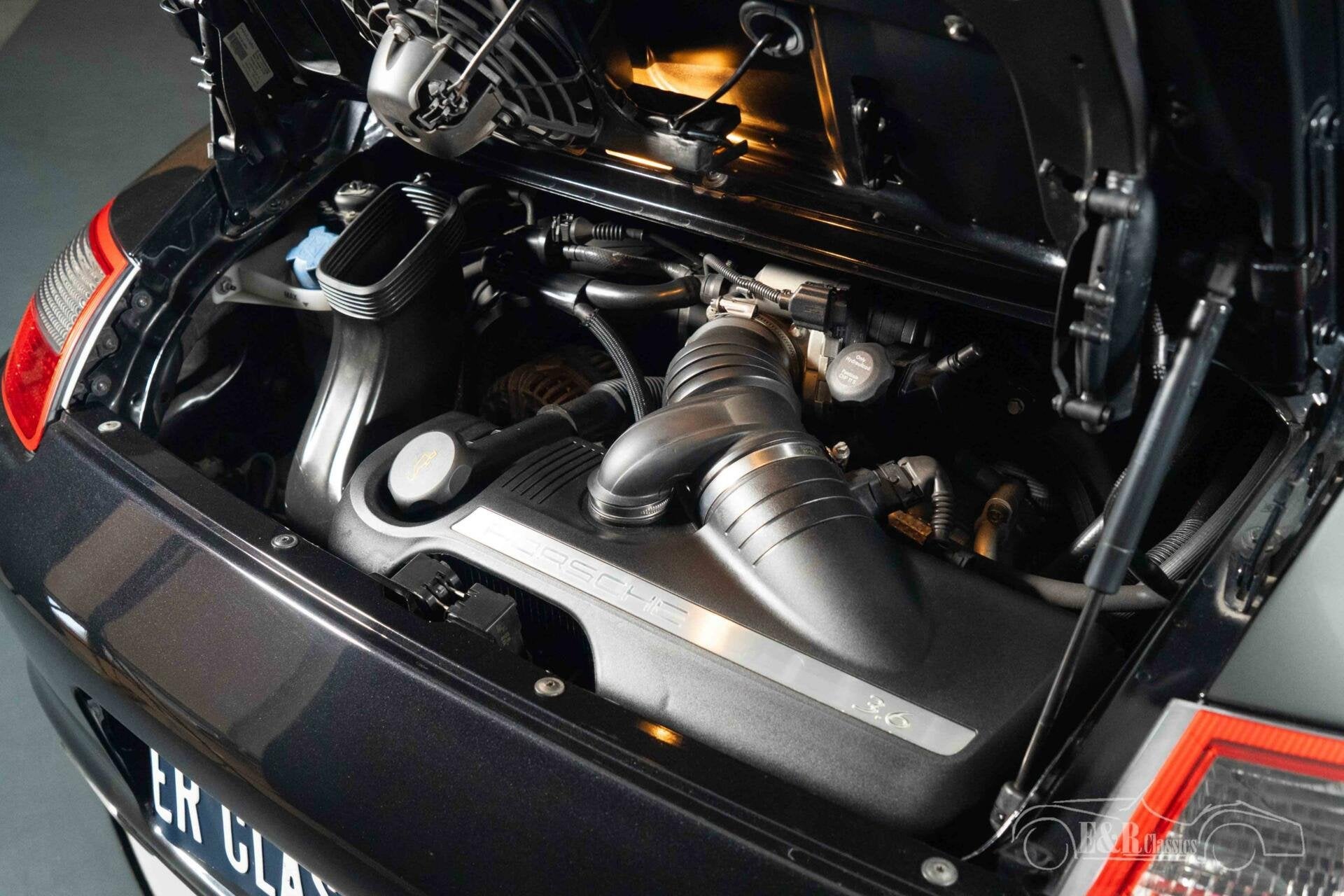Porsche 911 Carrera Coupé | 2005, Auto's, Achterwielaandrijving, Zwart, Zwart, Leder