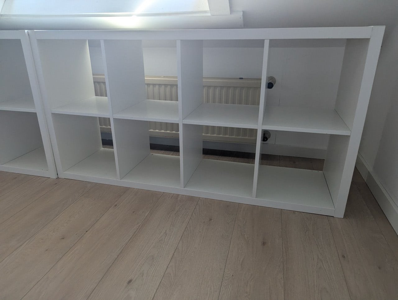 IKEA Kallax Kast 4x2 - Wit, Ophalen, Gebruikt, 100 tot 150 cm, 50 tot 100 cm