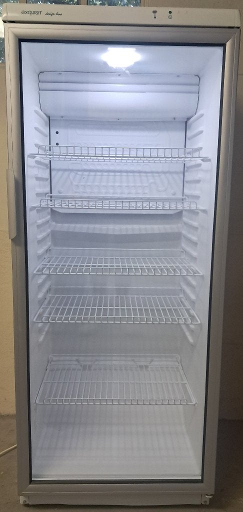 Exquisit horeca koelkast, glazen deur, 290L, Ophalen, Gebruikt