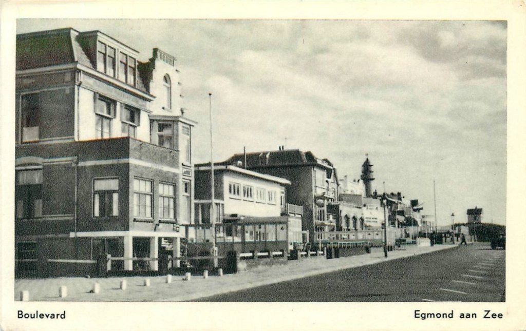702-008-007 Egmond Aan Zee Boulevard, Verzenden, Voor 1920, Noord-Holland