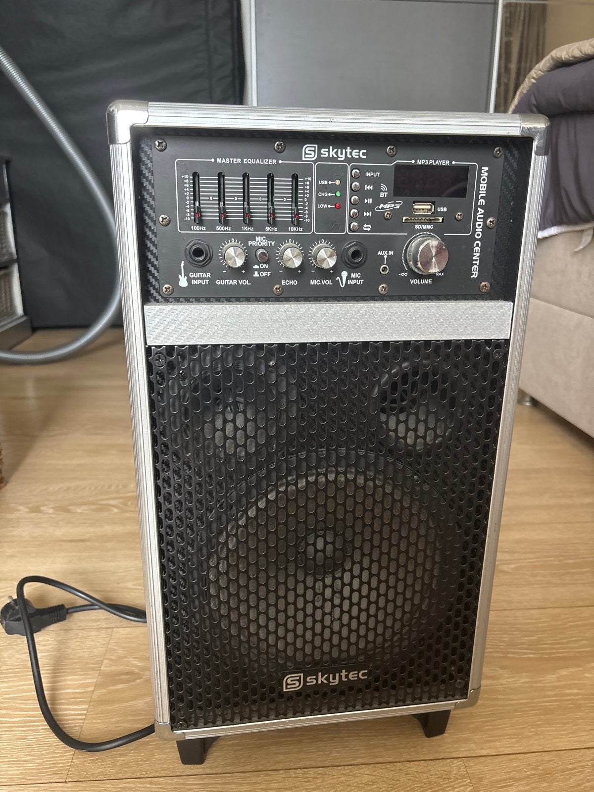 Skytec / Tronios ST080 150W actieve speaker, Ophalen, Zo goed als nieuw, 100 watt of meer