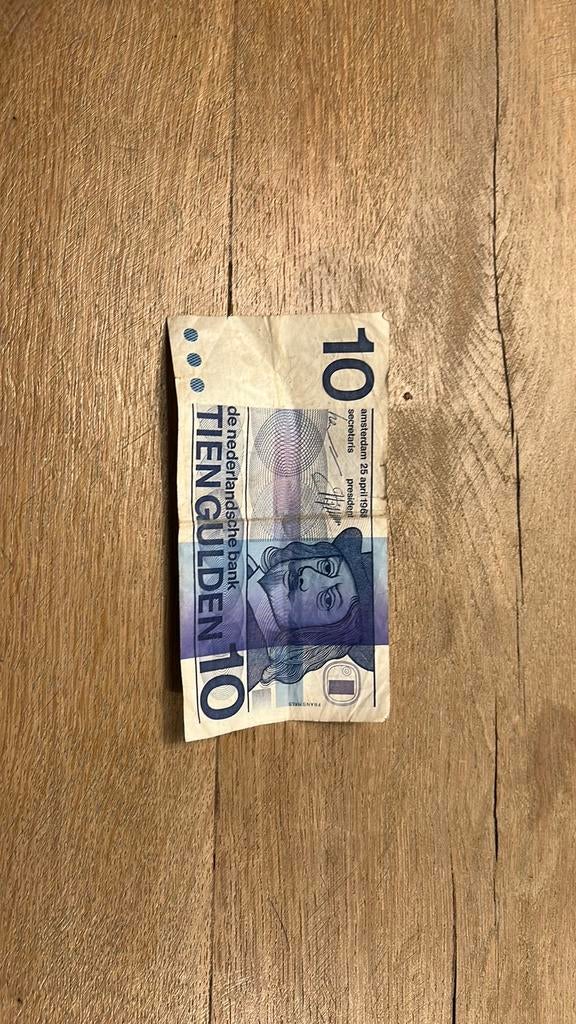 10 gulden, Ophalen of Verzenden, 10 gulden