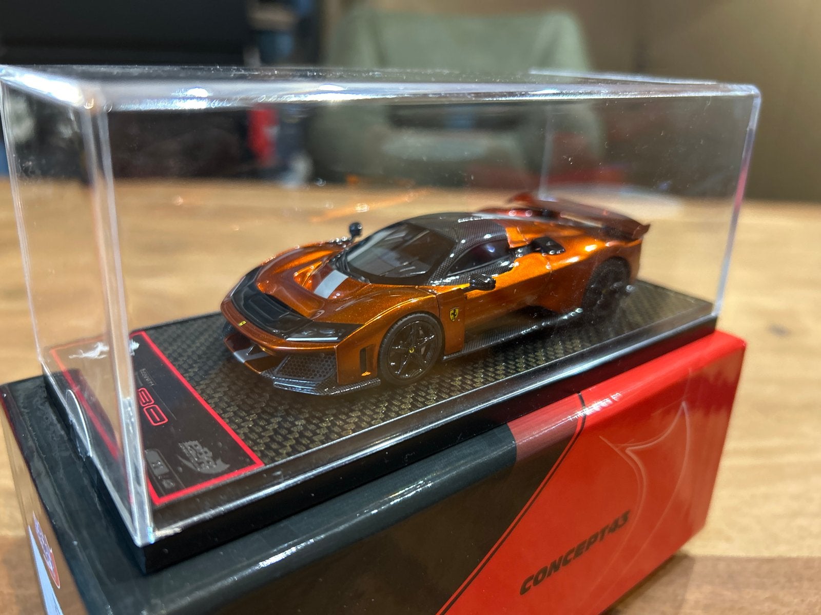 Ferrari F80 Rame Mica Schaal 1:43 BBR Modelauto, Hobby en Vrije tijd, Ophalen of Verzenden, Nieuw, Auto, Overige merken