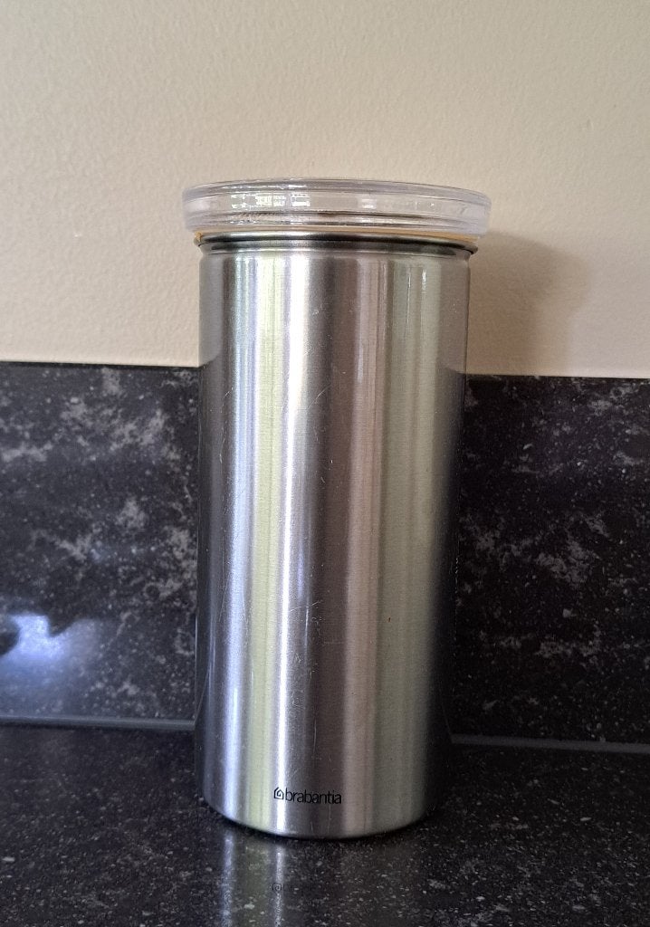 Senseo koffiepads voorraadbus (Brabantia), Ophalen, Gebruikt, Koffiemachine, Koffiebonen