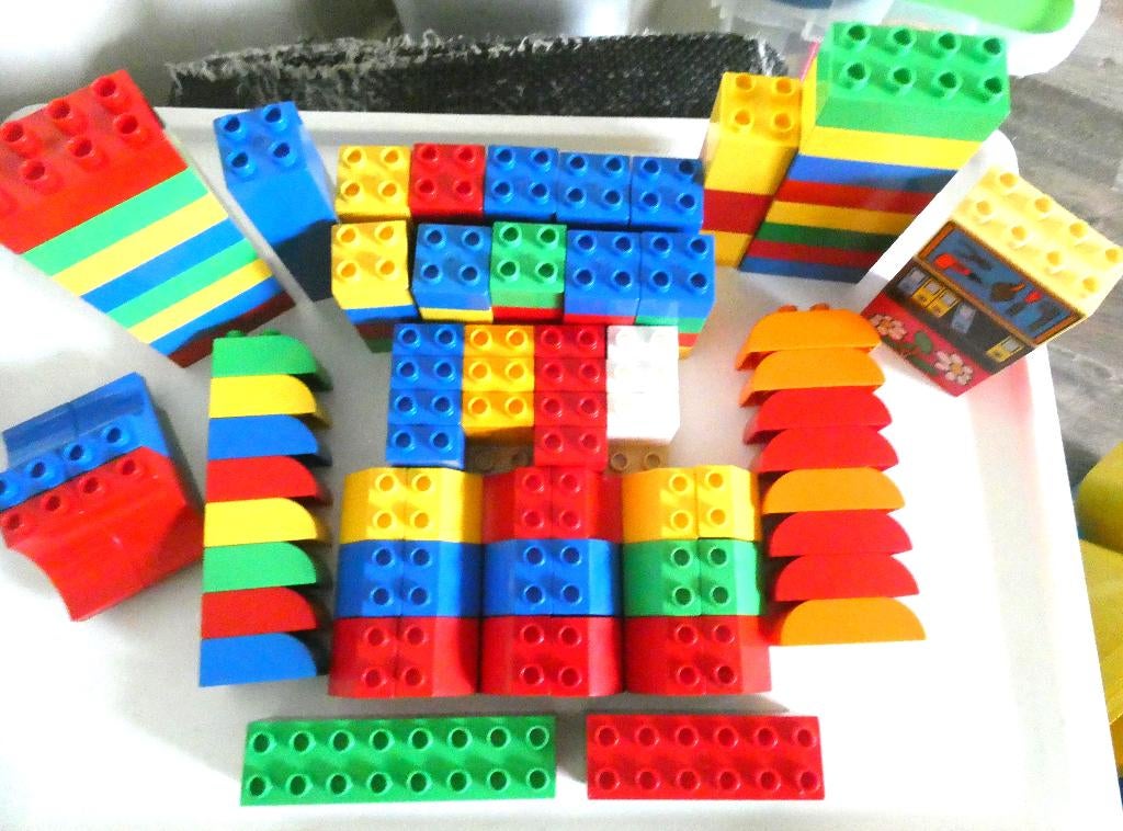 duplo blokken, Kinderen en Baby's, Speelgoed | Duplo en Lego, Ophalen, Gebruikt, Complete set, Duplo