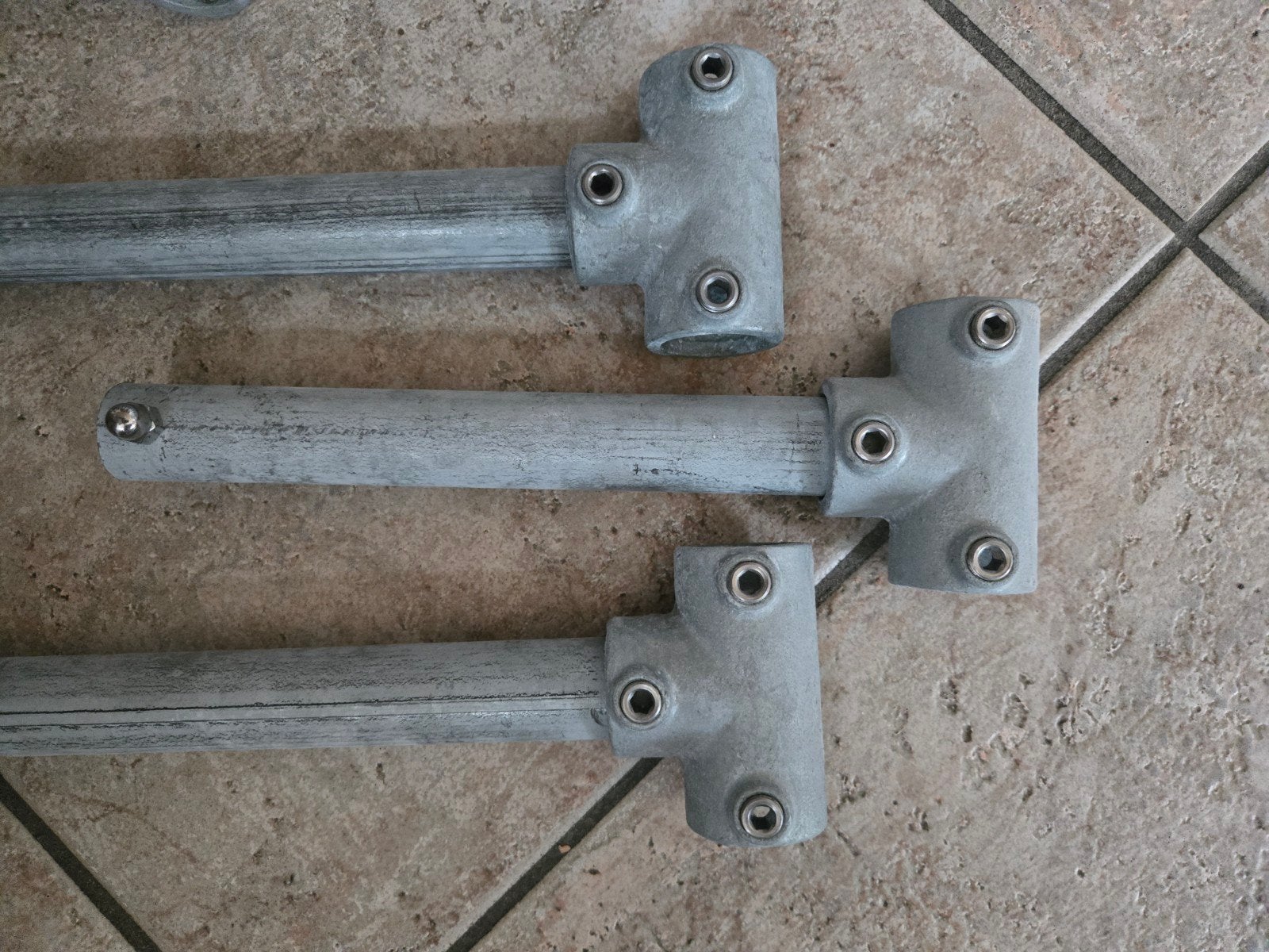 Koppelingen en buizen voor constructie, Ophalen of Verzenden, Gebruikt, 100 tot 250 mm, Overige typen