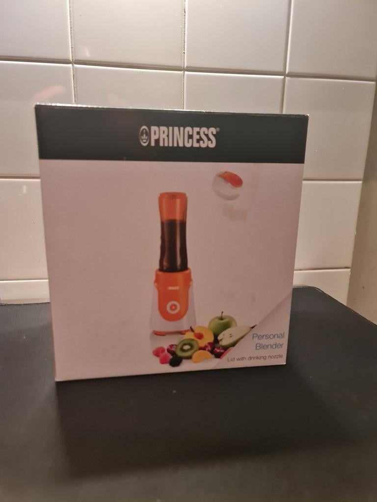 Princess Personal Blender met drinktuit - Nieuw in doos, Witgoed en Apparatuur, Blenders, Ophalen of Verzenden, Nieuw, Blender to go