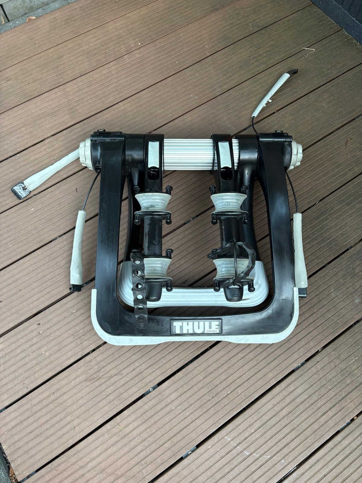 Thule Raceway Achterklep Fietsendrager voor 2 fietsen, Ophalen, 2 fietsen, Gebruikt, Achterklepdrager