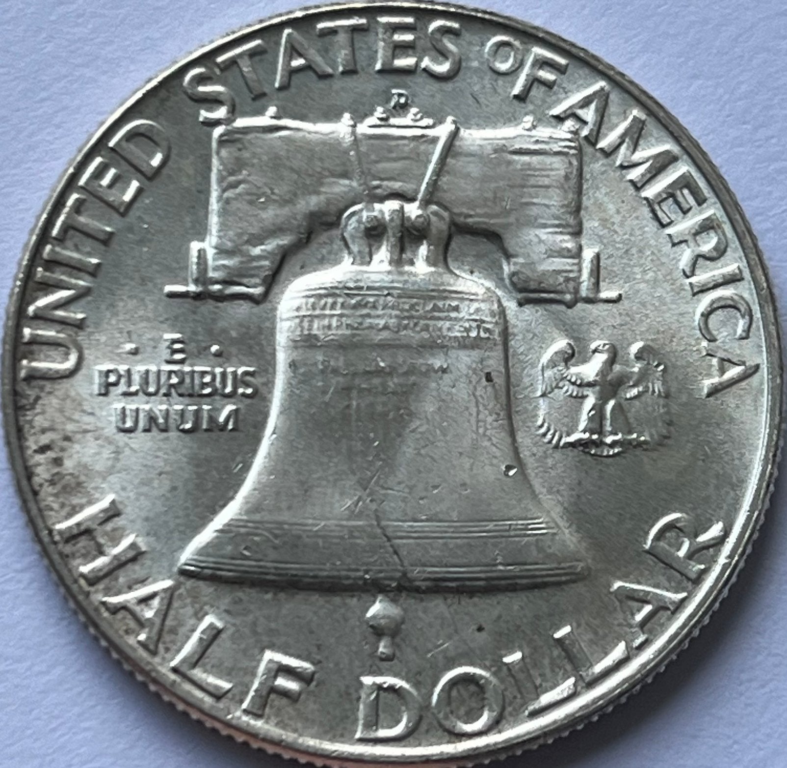 Verenigde Staten schitterende halve dollar 1960, Ophalen of Verzenden, Noord-Amerika, Losse munt, Zilver