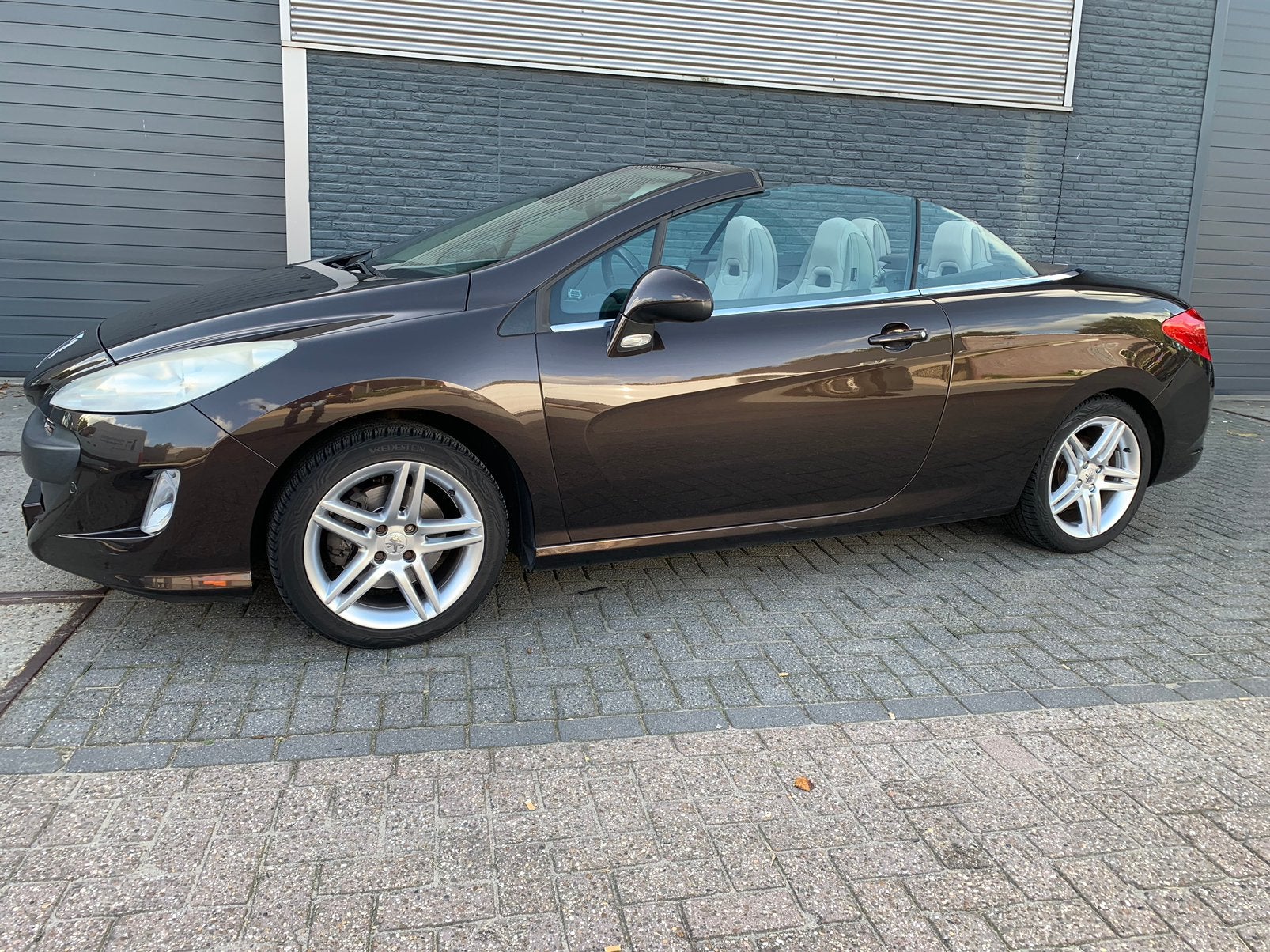 Peugeot 308CC 1.6 THP CABRIO LEDER ALU APK 7-2027 KM 187500, Auto's, 1487 kg, 4 cilinders, 4 stoelen, Bedrijf