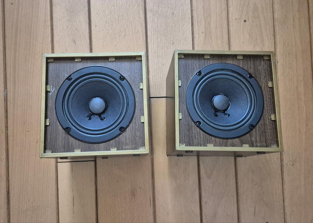 Vintage Auratone 5C studio monitor speakers, Audio, Tv en Foto, Luidsprekers, Overige merken, Gebruikt, Ophalen of Verzenden, Minder dan 60 watt
