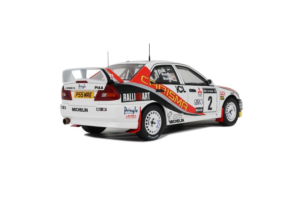 OttoMobile 1:18 Mitsubishi Carisma GT No 2 r. Burns RAC 1997, OttOMobile, -, Nieuw, Ophalen of Verzenden