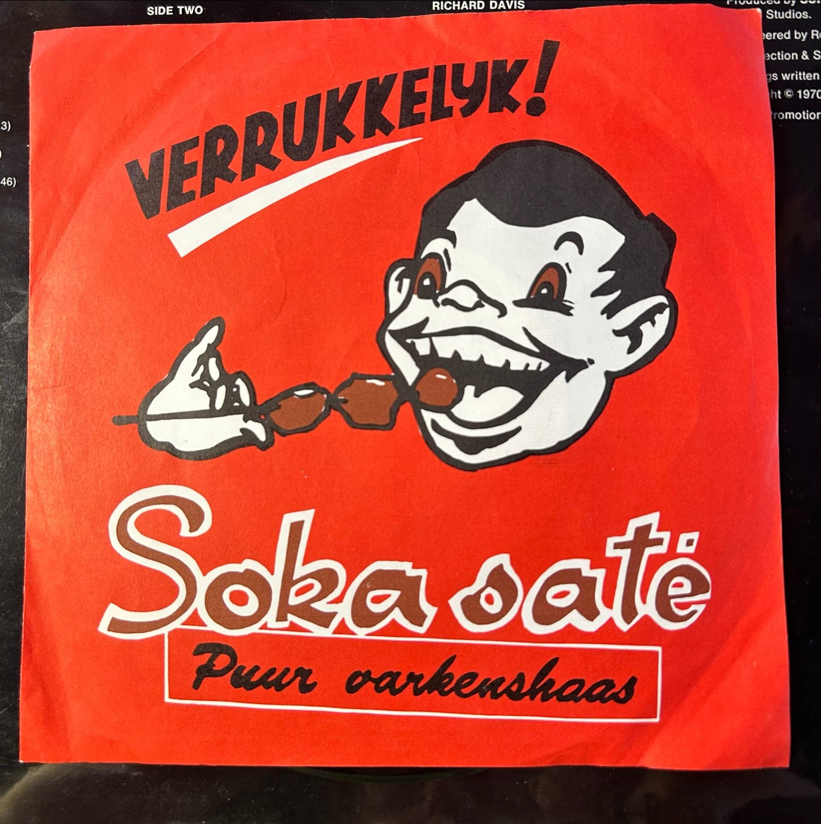 Single De Butlers - Soja Saté / De Chinees Doet Veel Meer Me, Gebruikt, 7 inch, Ophalen of Verzenden, Overige typen