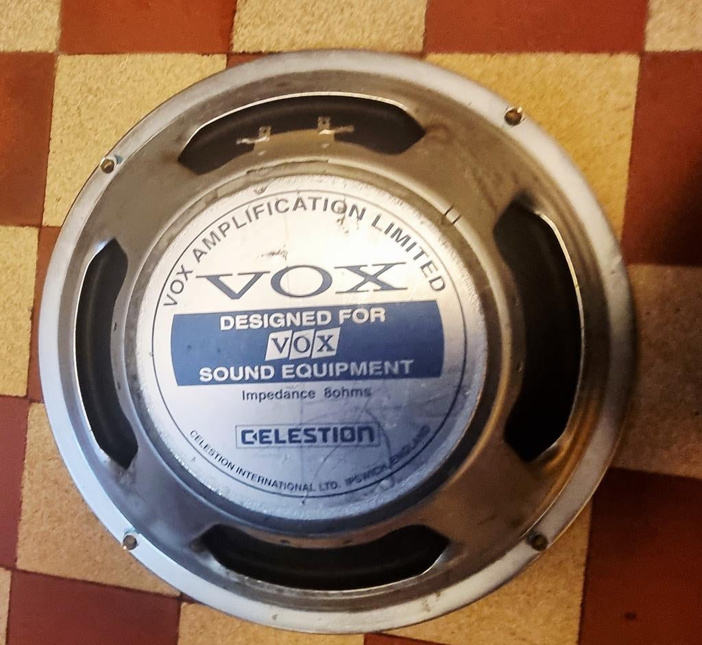 2 x Vox Celestion 8 Ohm Speaker - 50 watt per stuk., Overige merken, Gebruikt, Overige typen, Ophalen of Verzenden