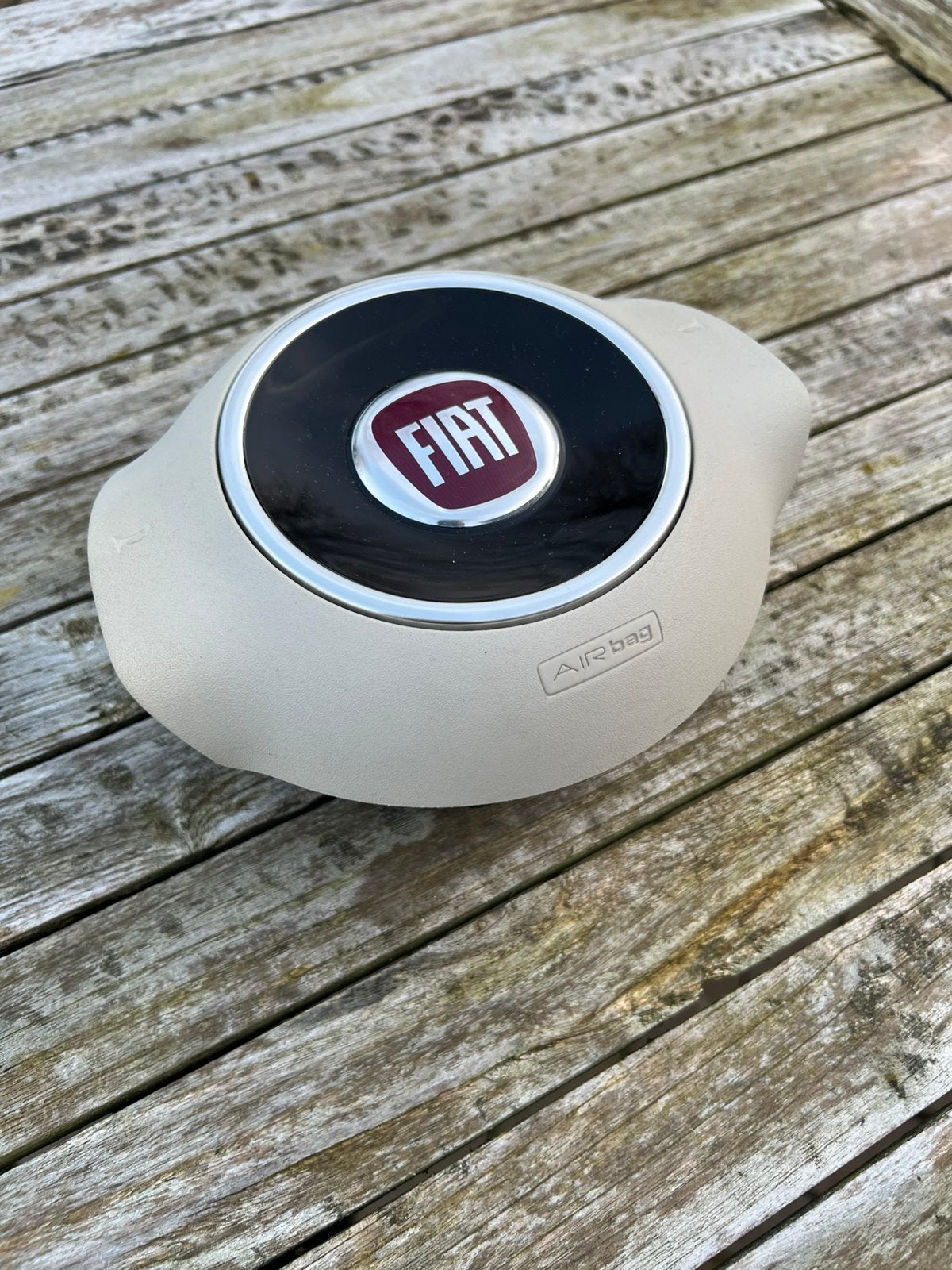 Stuur Airbag beige Fiat 500 modeljaar: 2008-2015, Ophalen of Verzenden