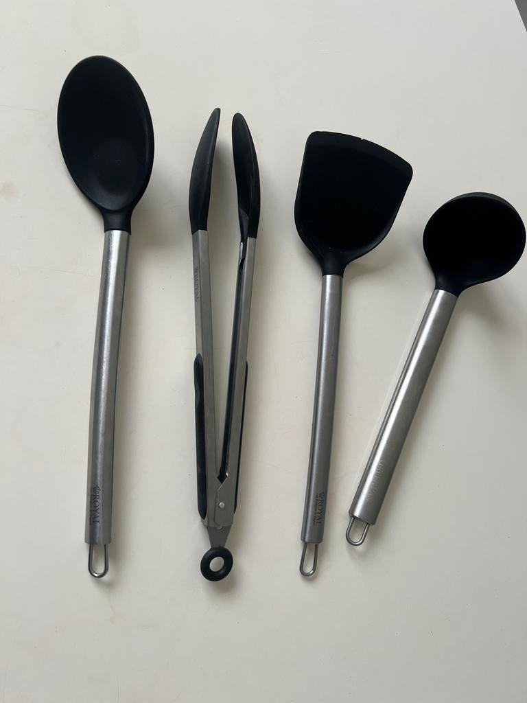 Royal van Kempen & begeer keukengerei set, Ophalen of Verzenden, Zo goed als nieuw, Rvs of Chroom