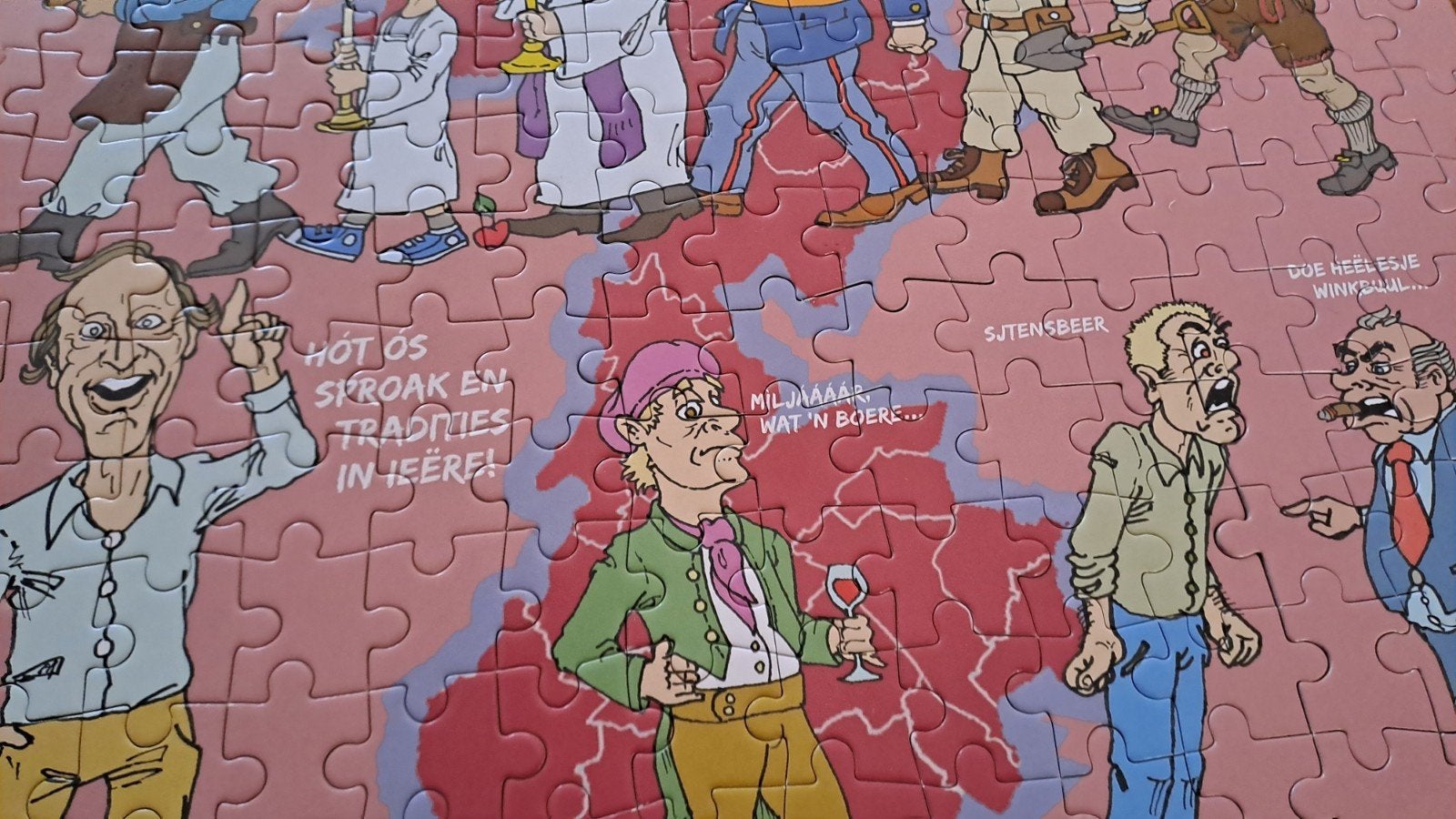 Inne Limburgse Puzzel! - 300 stukjes, Ophalen of Verzenden, Minder dan 500 stukjes, Zo goed als nieuw, Legpuzzel