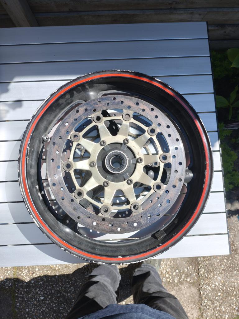Fireblade wielen, Ophalen, Gebruikt
