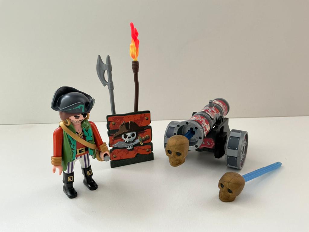 Playmobil 70415 piraat met kanon, Ophalen of Verzenden, Gebruikt, Complete set