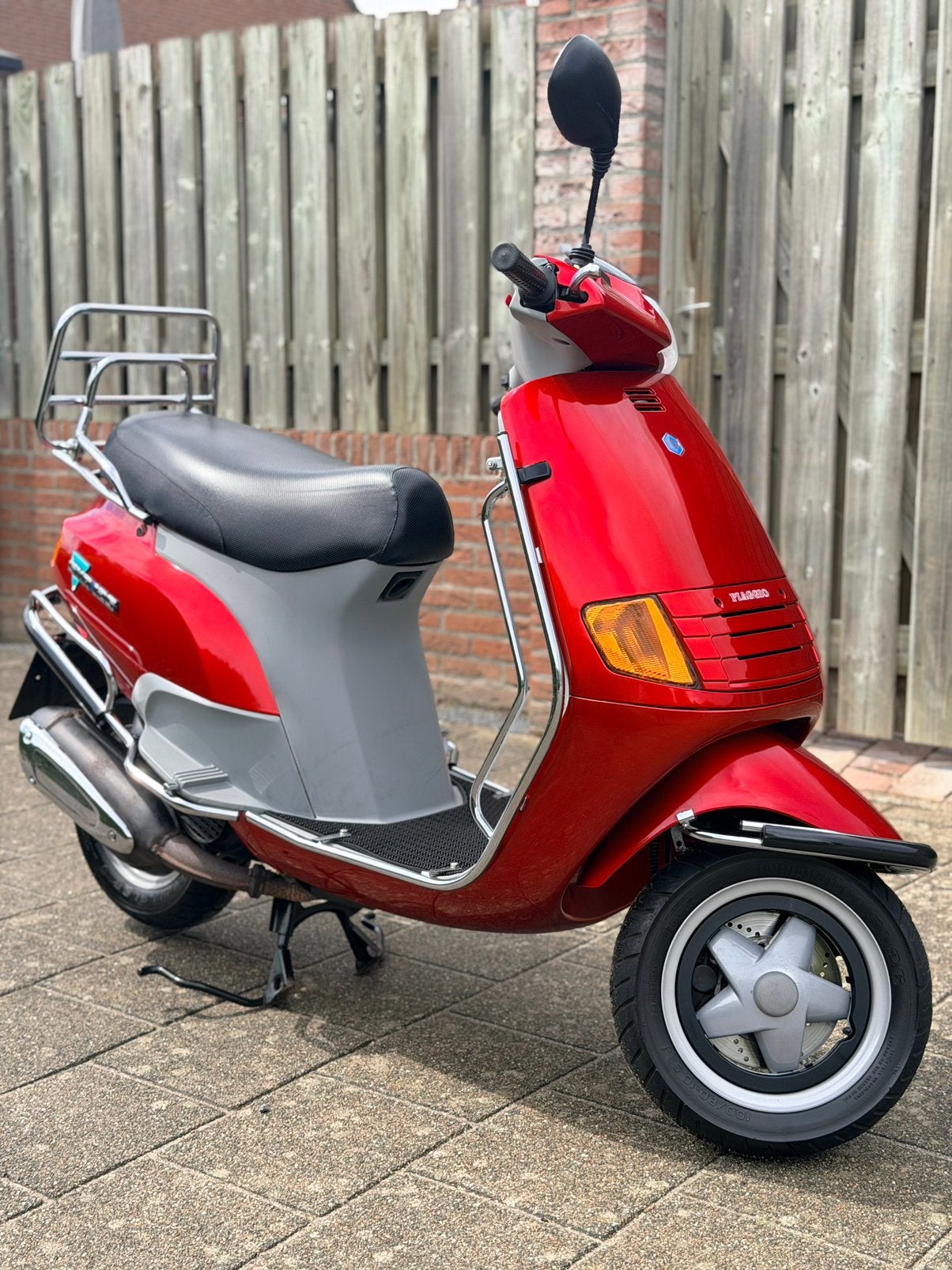 Skr 125cc Nieuwstaat! 6700 km! Beugels! Duits! skipper 125cc, Fietsen en Brommers, Scooters | Piaggio, Ophalen, Overige modellen