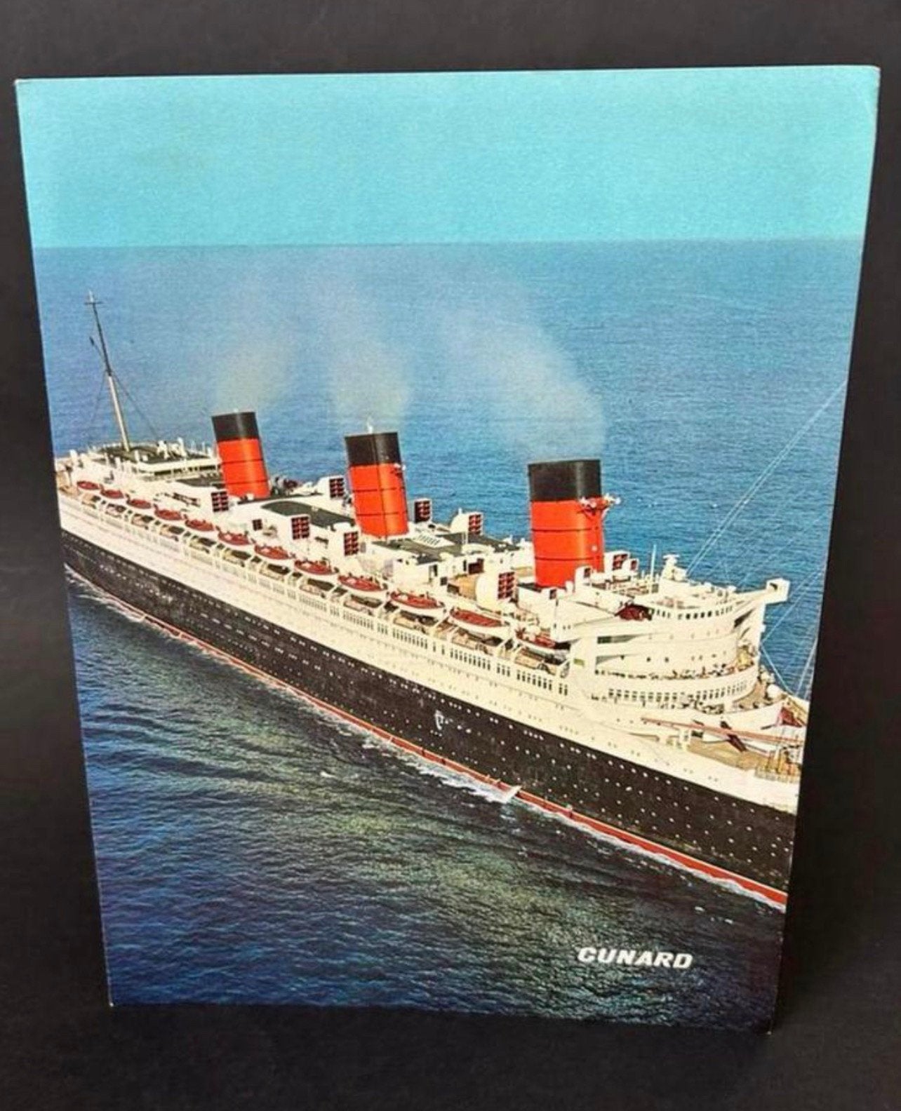Queen Mary Menukaart, 1967, Ophalen of Verzenden, Zo goed als nieuw