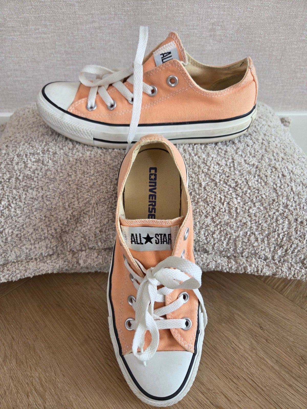 Converse All Star Low Zalmroze/Perzik Maat 36.5, Converse, Ophalen of Verzenden, Sneakers of Gympen, Roze