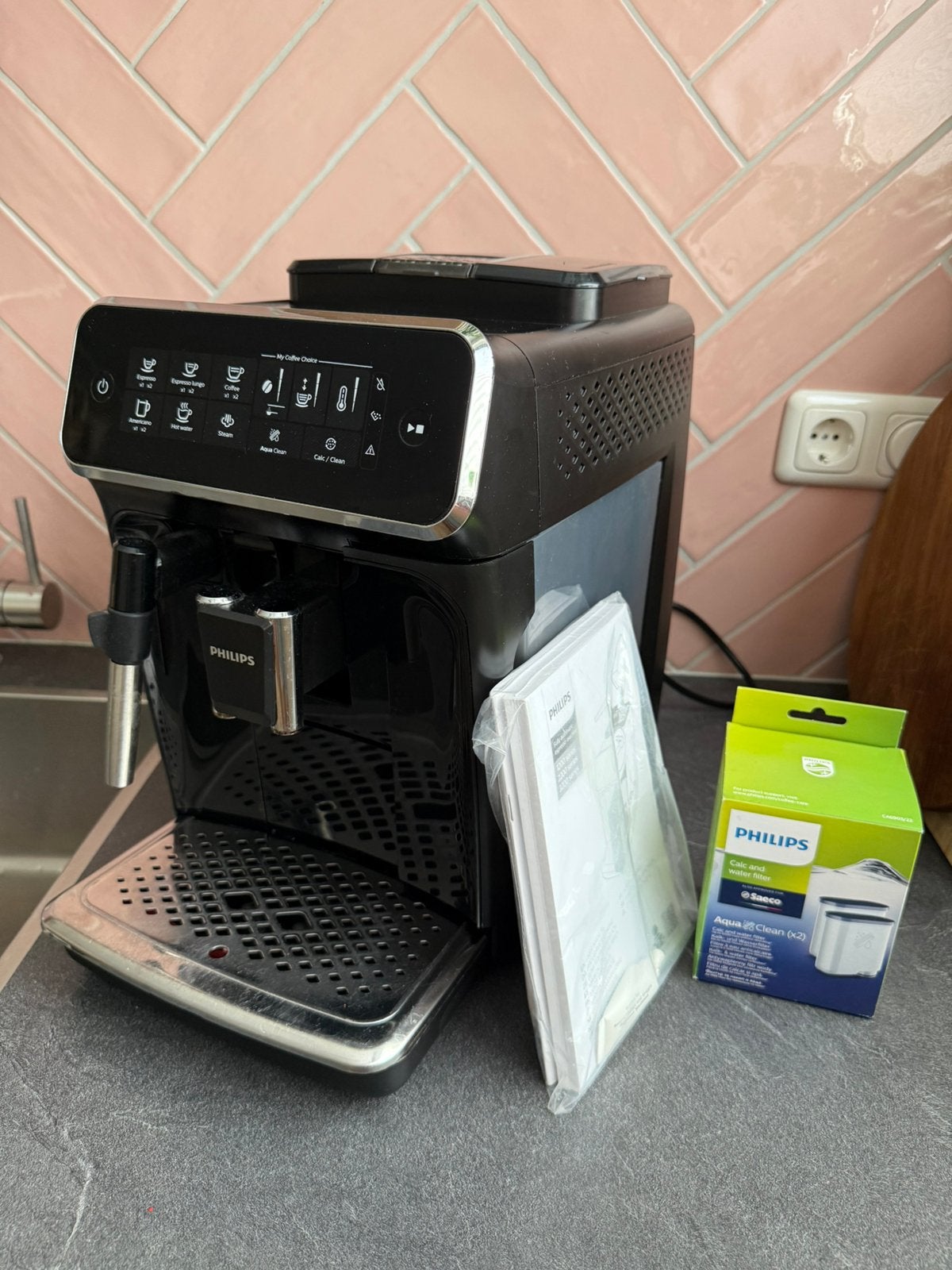 Philips EP3221 volautomatische espressomachine, Ophalen, Gebruikt, Espresso apparaat, Koffiebonen