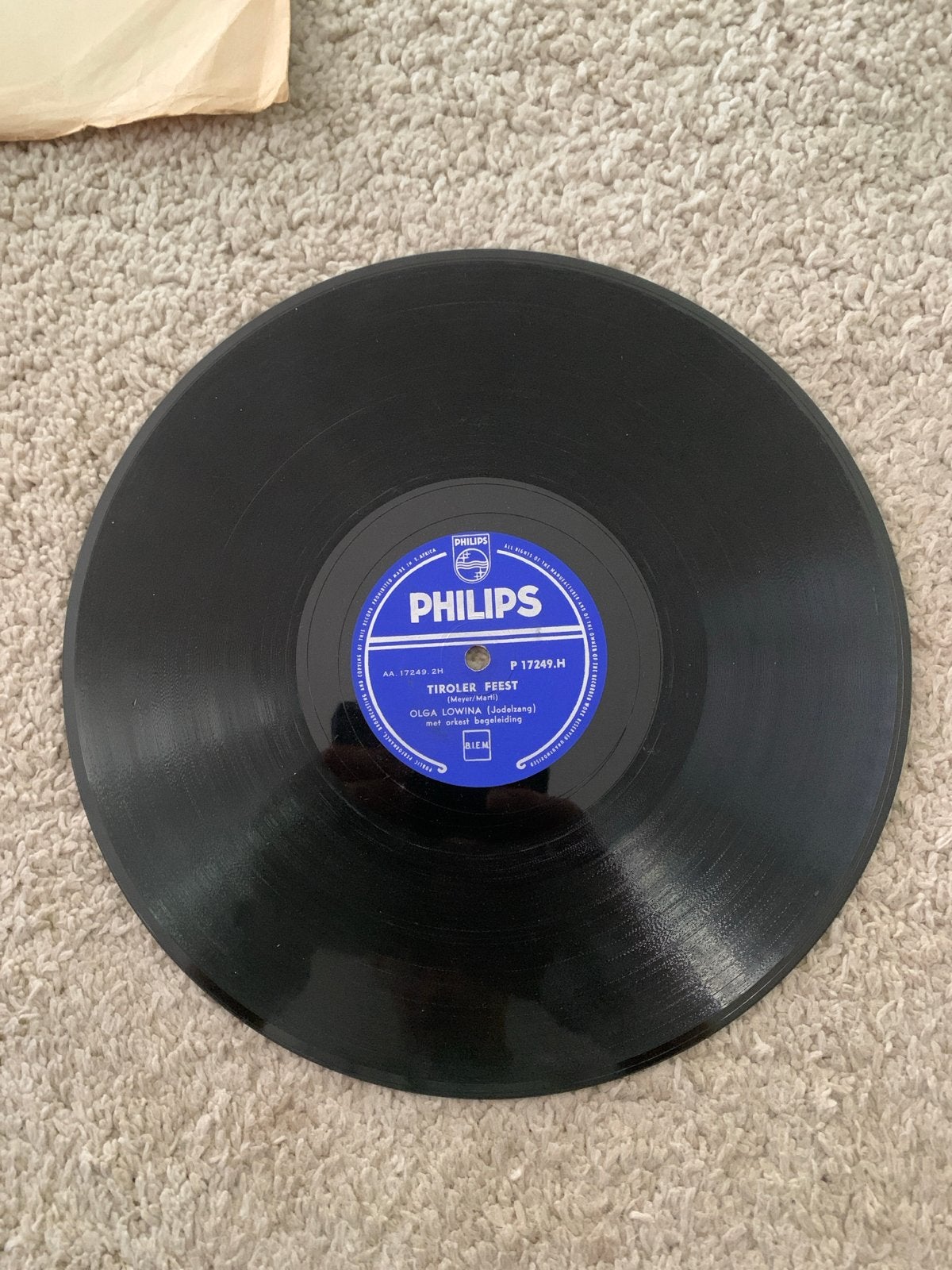 Philips 7 inch single - Tiroler Preist / Voorjaar in het Alp, Cd's en Dvd's, Vinyl | Overige Vinyl, Ophalen of Verzenden, Gebruikt