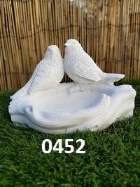 Vogelbadje / voer / waterbakje.  nr 0452, Tuin en Terras, Tuinwanddecoratie, Ophalen, Nieuw