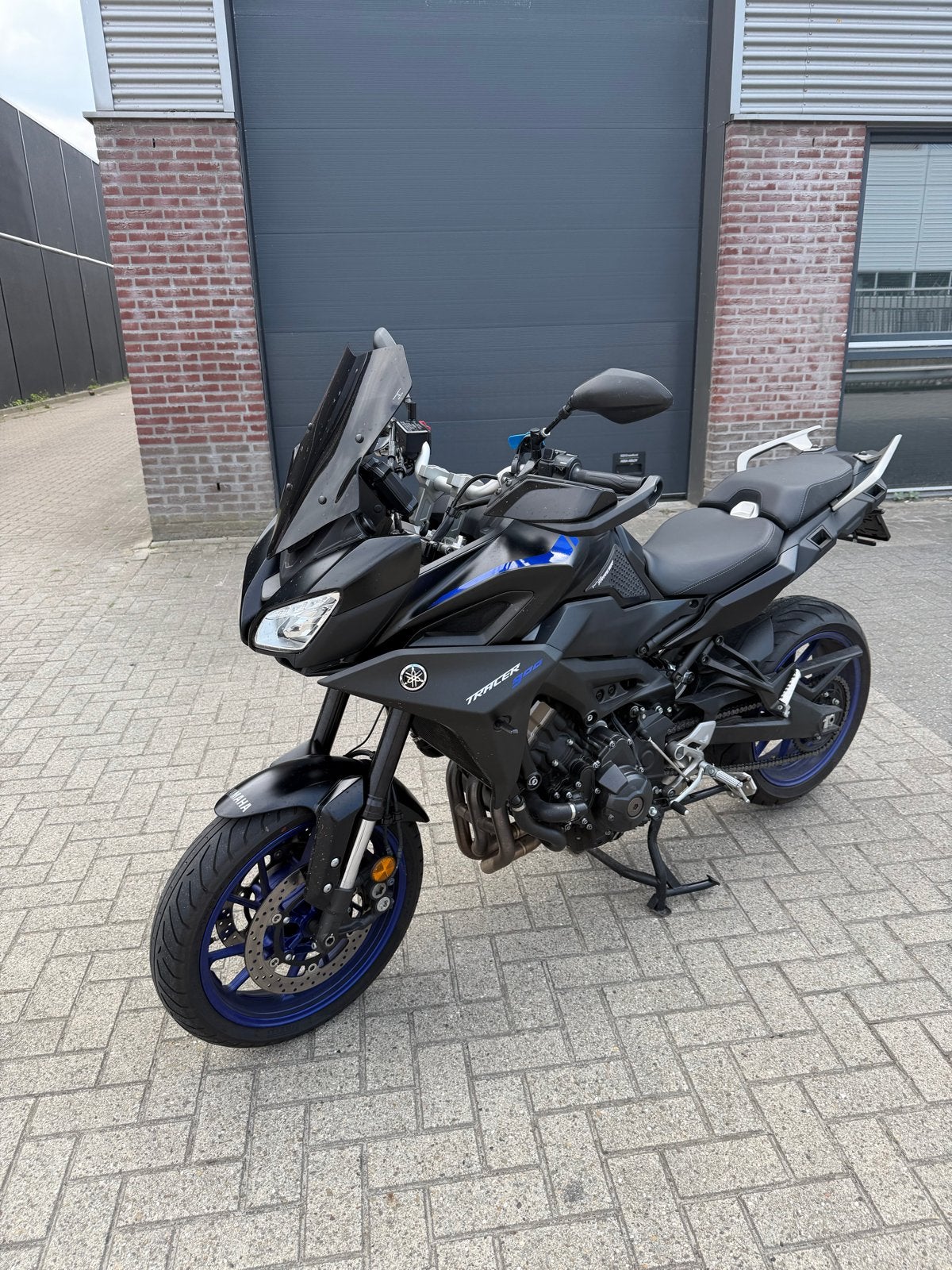 Yamaha Tracer 900 met Akrapovic en koffers, Sportuitlaat, Motorrijbewijs A, Gebruikt, 3 cilinders