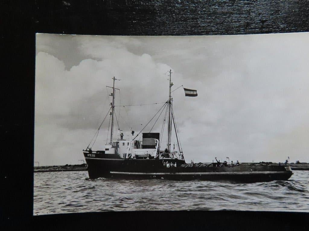 ansichtkaart sleepboot "Witte zee" Smit & co, Ophalen of Verzenden, Gebruikt, Motorboot, Kaart, Foto of Prent